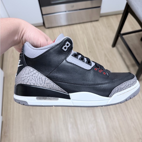 Jordan retro 3 black cement - Picture 6 of 9